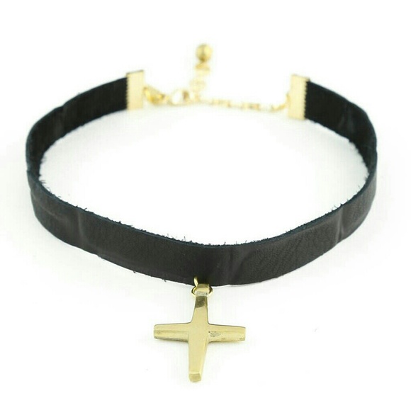 Vanessa Mooney Jewelry - Vanessa Mooney Cross Choker